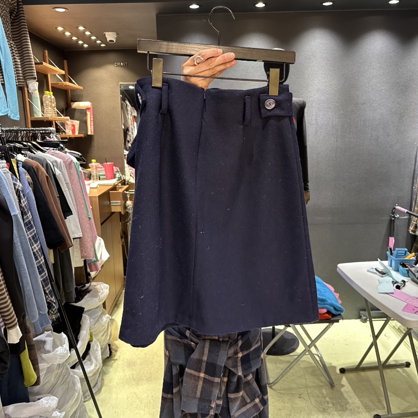 CHAVI東大門㊣代購女裝新品人氣真品推薦休閑半身裙中短裙含包CHAVI半身裙/中短裙