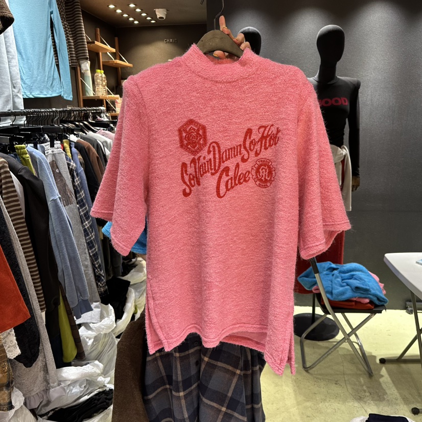 CHAVI東大門㊣代購女士新品25秋冬休閑推薦真品熱賣職業T恤CHAVIT恤