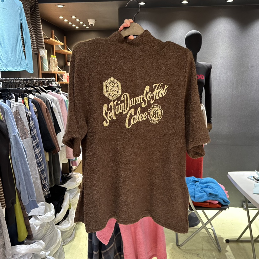 CHAVI東大門㊣代購女士新品25秋冬休閑推薦真品熱賣職業T恤CHAVIT恤圖色2