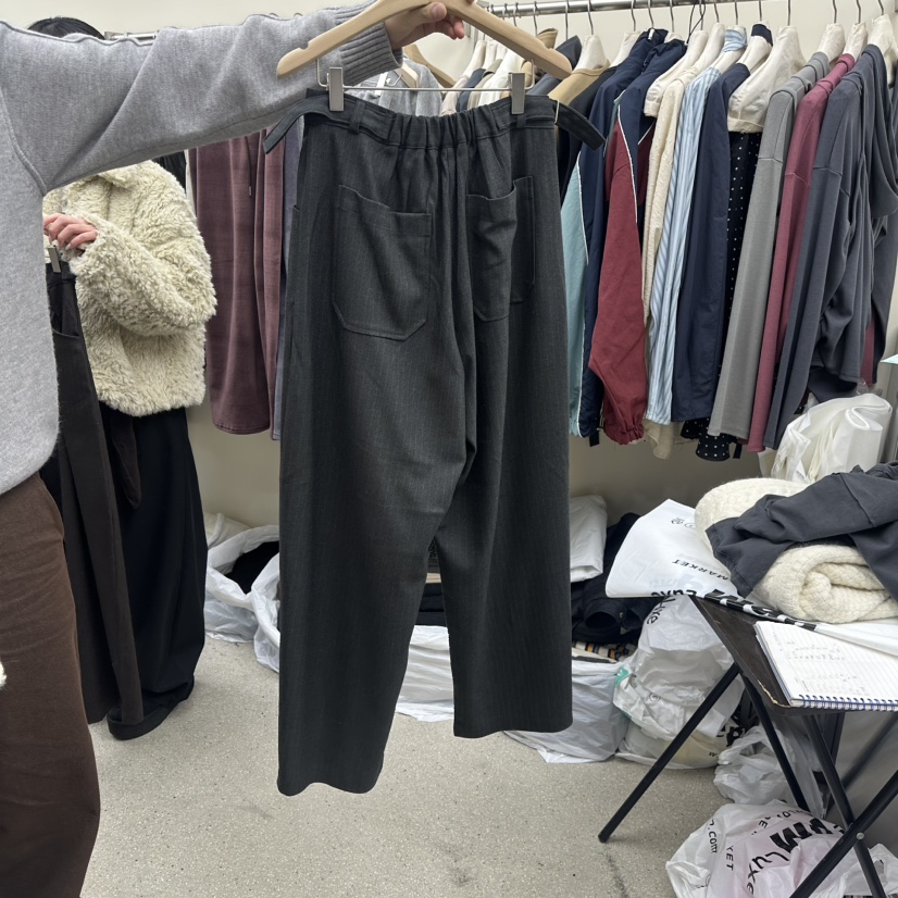 AMOEBA東大門㊣直郵女士新款熱賣25秋冬時尚職業人氣休閑褲AMOEBA休閑褲