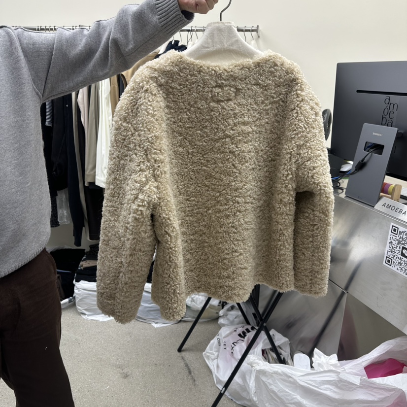 AMOEBA東大門㊣代購女士新品推薦真品25秋冬時尚職業人氣夾克AMOEBA夾克