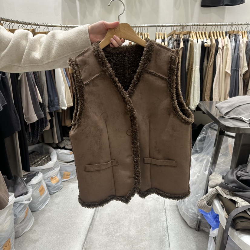 G.I-L韓國代購㊣女士新款休閑時尚職業人氣25秋冬推薦馬甲G.I-L馬甲圖色2