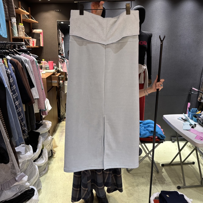 CHAVI東大門㊣實拍女裝新款25秋冬真品推薦熱賣休閑時尚長裙CHAVI長裙