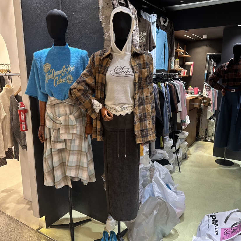 CHAVI東大門㊣實拍女裝新款25秋冬真品推薦熱賣休閑時尚長裙CHAVI長裙