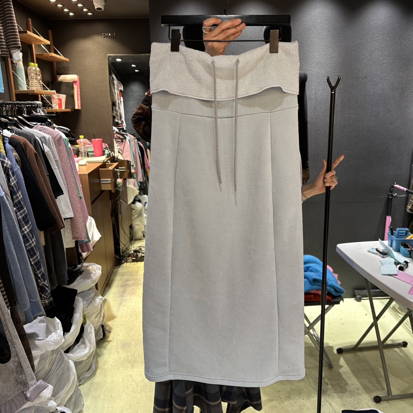 CHAVI東大門㊣實拍女裝新款25秋冬真品推薦熱賣休閑時尚長裙CHAVI長裙