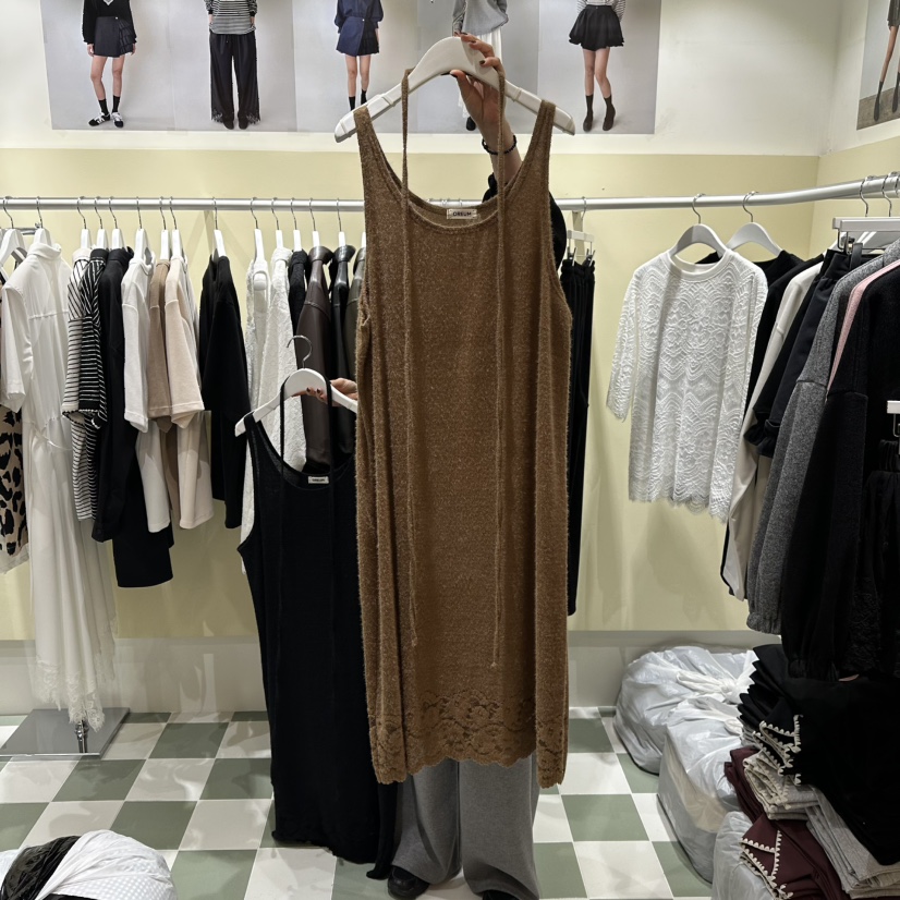 OREUM韓國直郵㊣女士新款時尚真品推薦25秋冬休閑熱賣連衣裙OREUM連衣裙