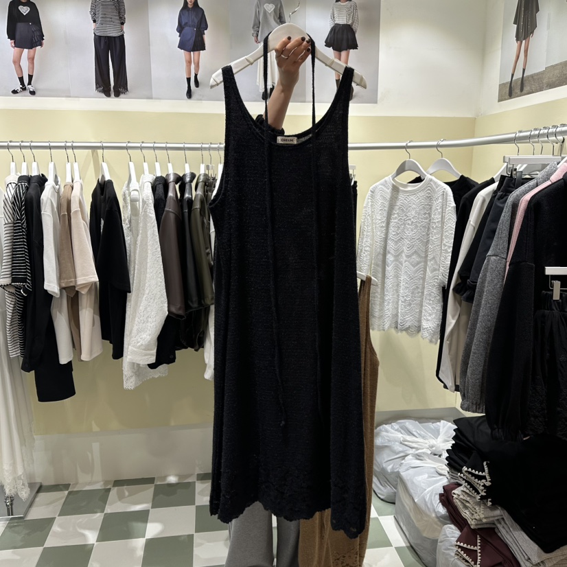 OREUM韓國直郵㊣女士新款時尚真品推薦25秋冬休閑熱賣連衣裙OREUM連衣裙圖色3