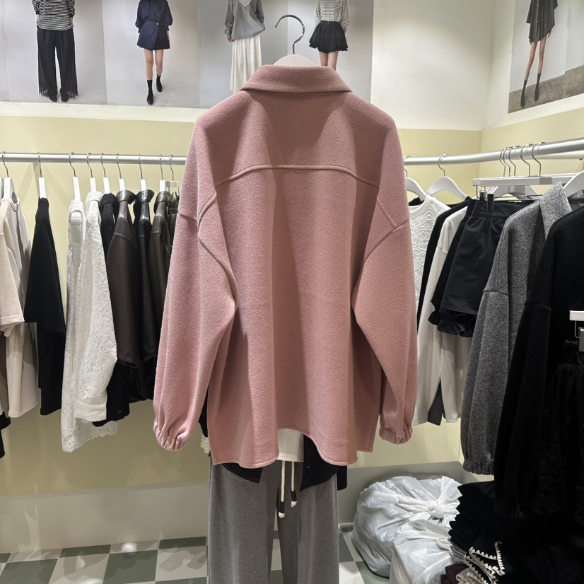 OREUM韓國直郵㊣女士新款人氣推薦休閑真品25秋冬襯衫蕾絲衫OREUM襯衫/蕾絲衫