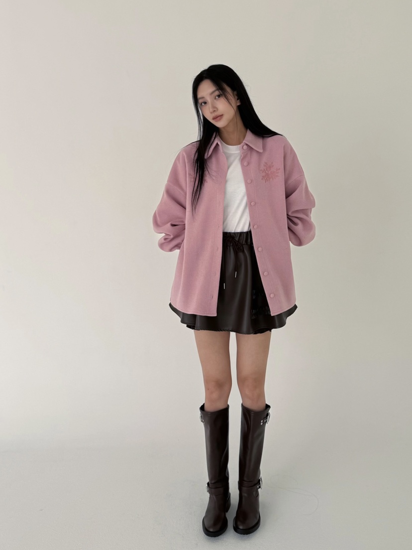 OREUM韓國直郵㊣女士新款人氣推薦休閑真品25秋冬襯衫蕾絲衫OREUM襯衫/蕾絲衫