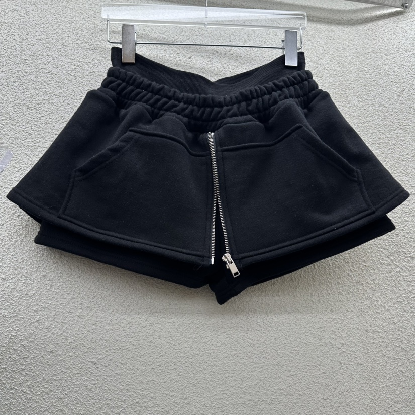 MAGOT東大門㊣直郵女裝新款25秋冬熱賣人氣職業時尚短裙拉鏈IIIΛGOT/MAGOT短裙圖色3