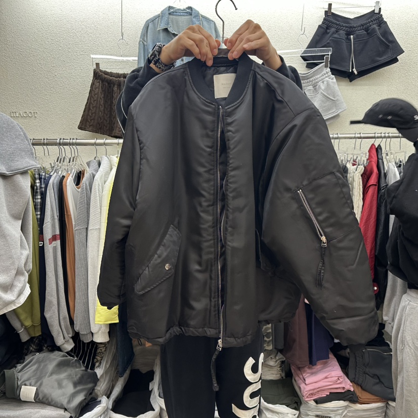 MAGOT東大門㊣直郵女裝新款人氣職業25秋冬推薦休閑短款棉服棉IIIΛGOT/MAGOT短款棉服圖色2