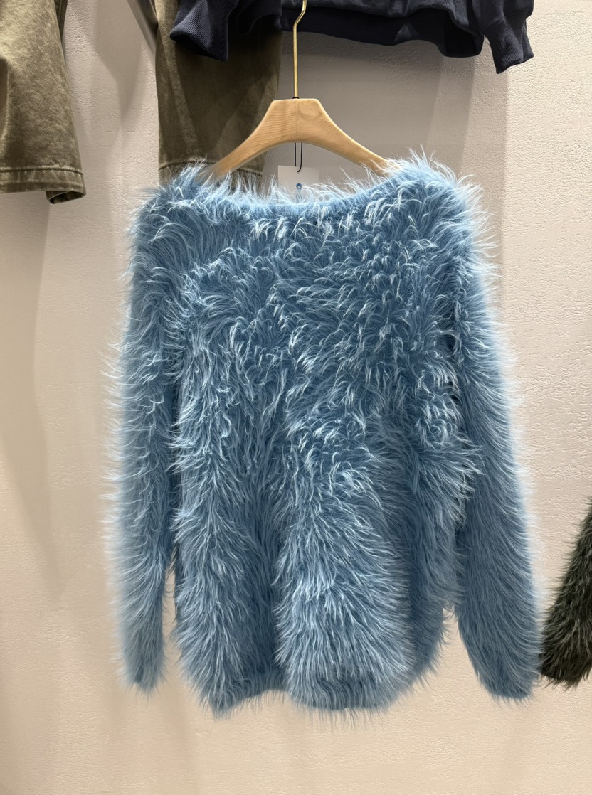 JIMMY韓國直郵㊣女裝新款時尚真品熱賣休閑推薦職業針織衫毛皮JIMMY/REMAKE針織衫