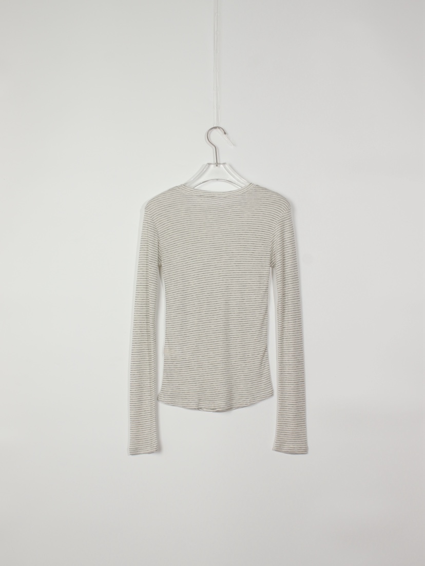 CCW東大門㊣直郵女裝新品人氣真品25秋冬長袖T恤美利奴羊毛CCW--NYUNYU長袖T恤