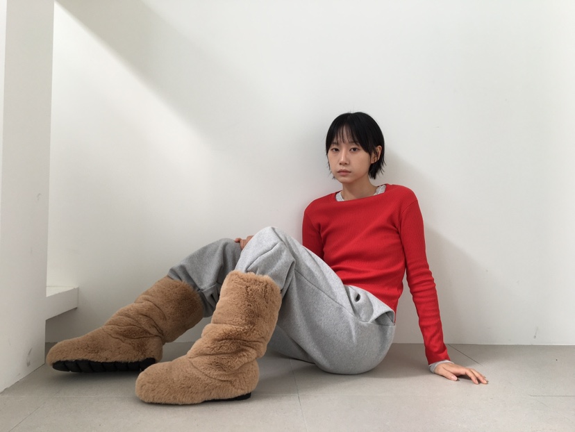 CCW東大門㊣直郵女裝新品人氣真品25秋冬長袖T恤美利奴羊毛CCW--NYUNYU長袖T恤