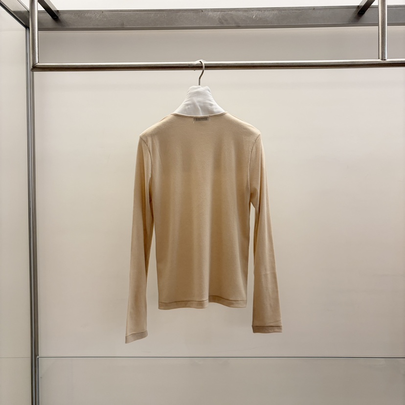 HEHR東大門㊣實拍女裝新款時尚25秋冬真品推薦休閑職業長袖T恤hehr-AUTOMNE長袖T恤