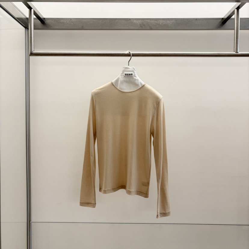 HEHR東大門㊣實拍女裝新款時尚25秋冬真品推薦休閑職業長袖T恤hehr-AUTOMNE長袖T恤圖色2