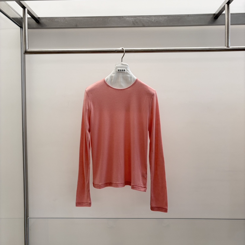 HEHR東大門㊣實拍女裝新款時尚25秋冬真品推薦休閑職業長袖T恤hehr-AUTOMNE長袖T恤圖色3