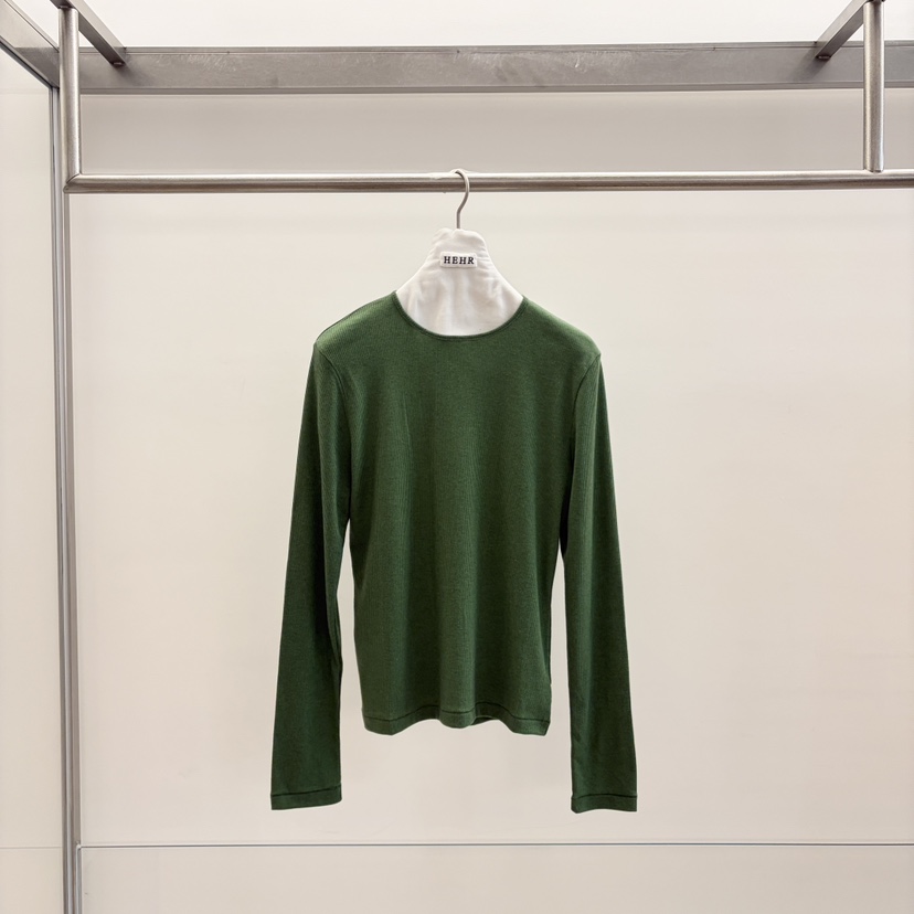 HEHR東大門㊣實拍女裝新款時尚25秋冬真品推薦休閑職業長袖T恤hehr-AUTOMNE長袖T恤圖色7