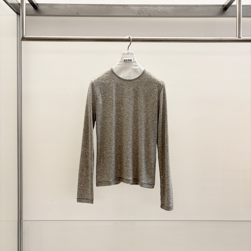 HEHR東大門㊣實拍女裝新款時尚25秋冬真品推薦休閑職業長袖T恤hehr-AUTOMNE長袖T恤圖色8