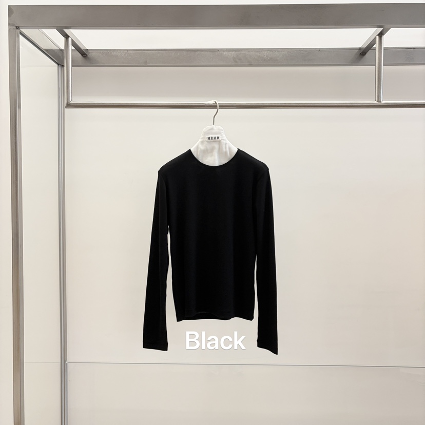 HEHR東大門㊣實拍女裝新款時尚25秋冬真品推薦休閑職業長袖T恤hehr-AUTOMNE長袖T恤圖色9