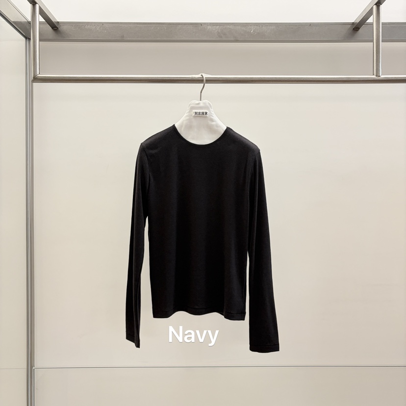 HEHR東大門㊣實拍女裝新款時尚25秋冬真品推薦休閑職業長袖T恤hehr-AUTOMNE長袖T恤圖色10