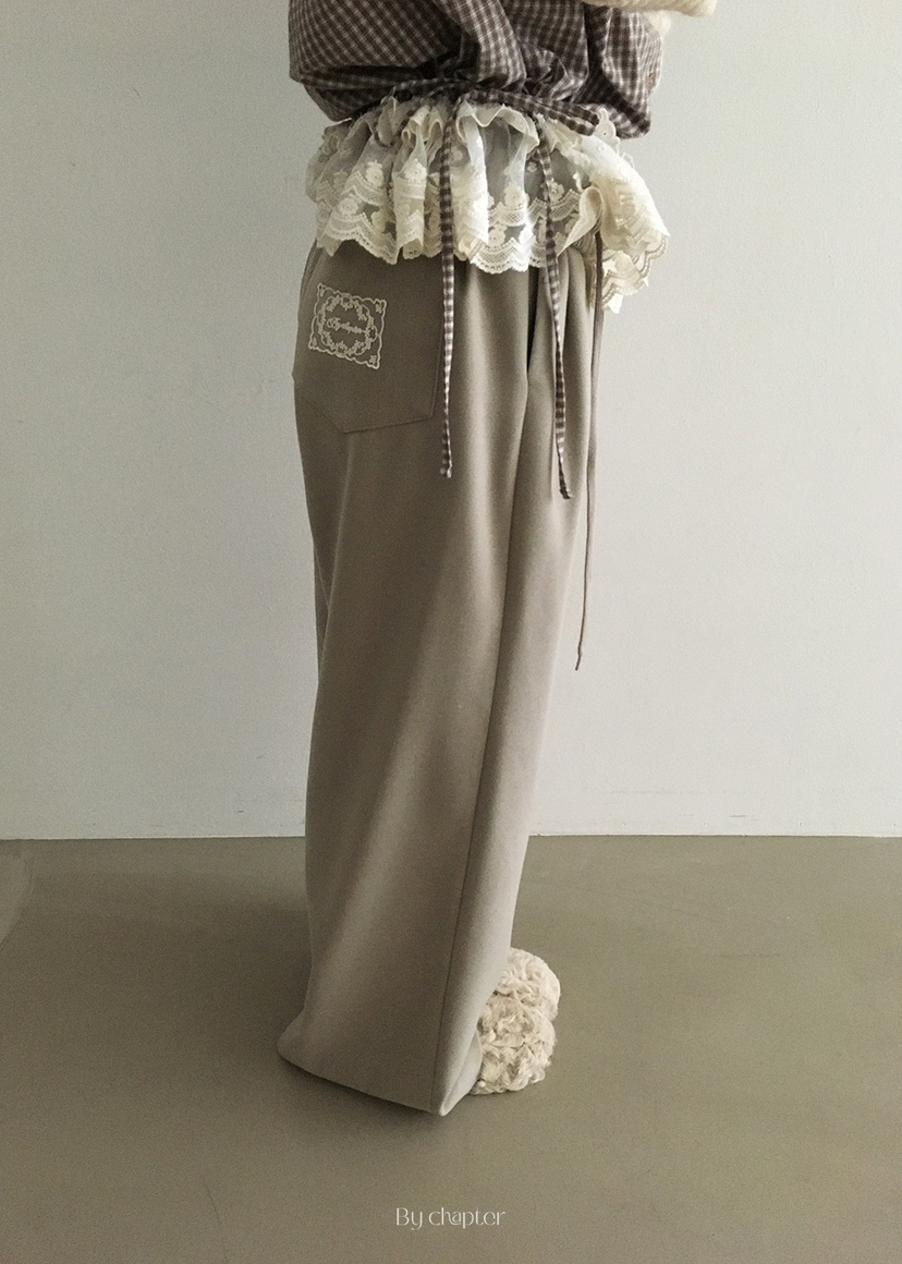 BY CHAPTER韓國直郵㊣女士新品職業人氣推薦真品熱賣休閑褲BY Chapter休閑褲