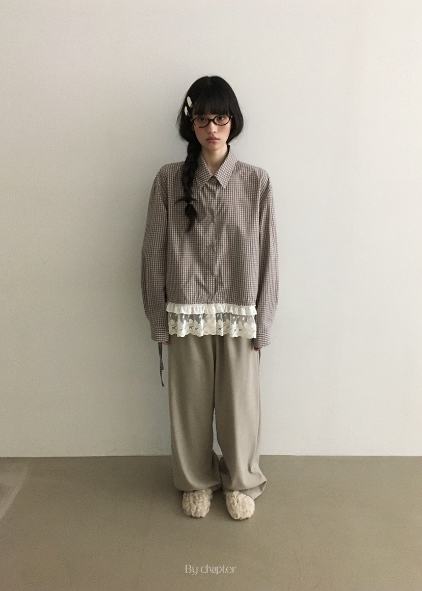 BY CHAPTER韓國直郵㊣女士新品職業人氣推薦真品熱賣休閑褲BY Chapter休閑褲