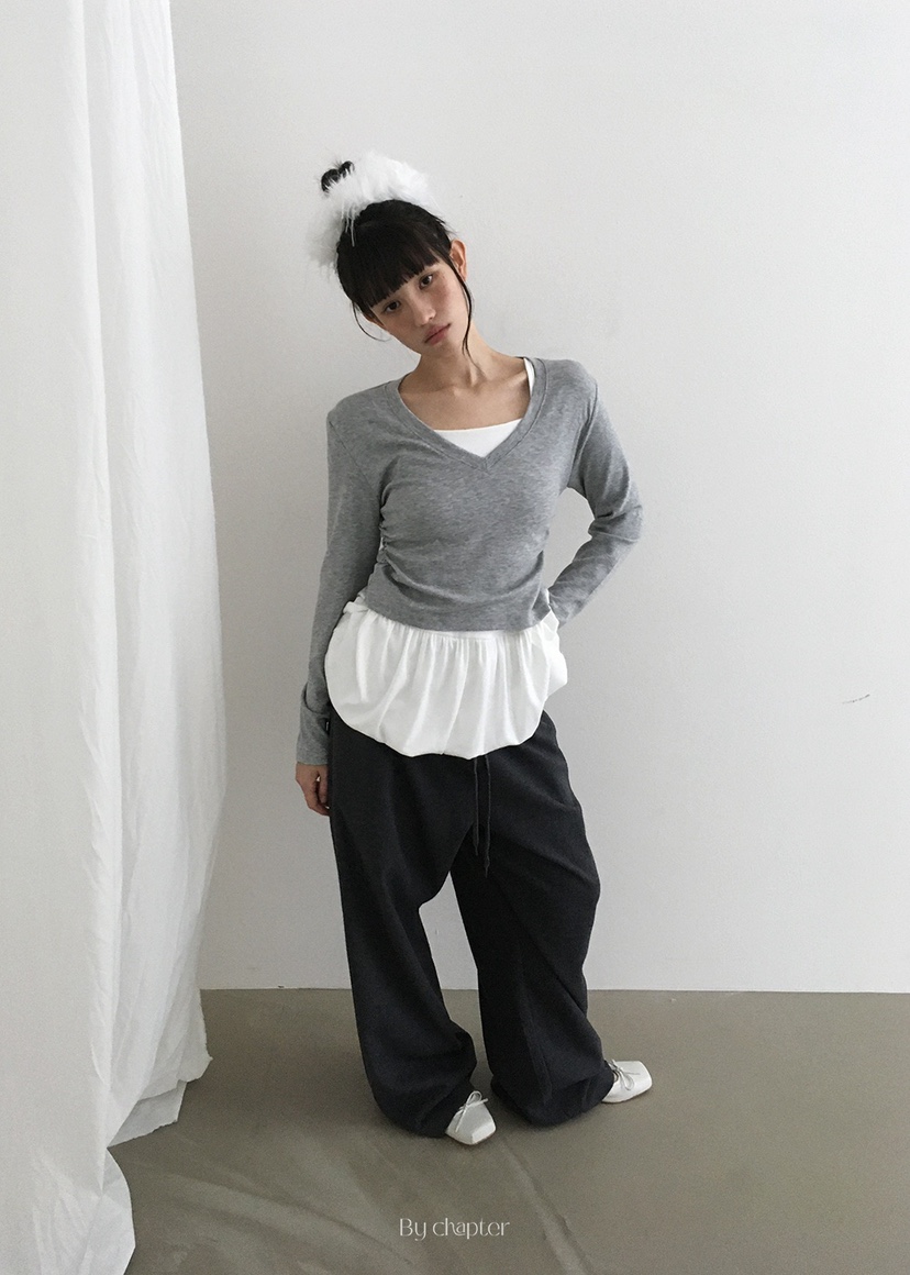 BY CHAPTER韓國直郵㊣女士新品職業人氣推薦真品熱賣休閑褲BY Chapter休閑褲