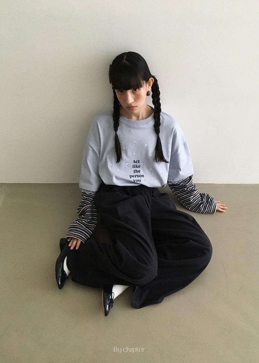 BY CHAPTER韓國直郵㊣女士新品職業人氣推薦真品熱賣休閑褲BY Chapter休閑褲