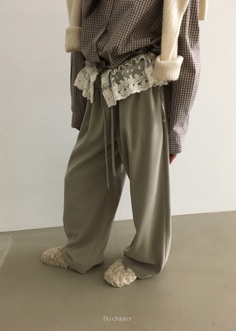 BY CHAPTER韓國直郵㊣女士新品職業人氣推薦真品熱賣休閑褲BY Chapter休閑褲