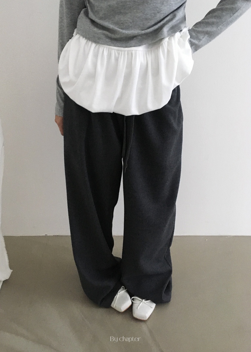 BY CHAPTER韓國直郵㊣女士新品職業人氣推薦真品熱賣休閑褲BY Chapter休閑褲圖色3