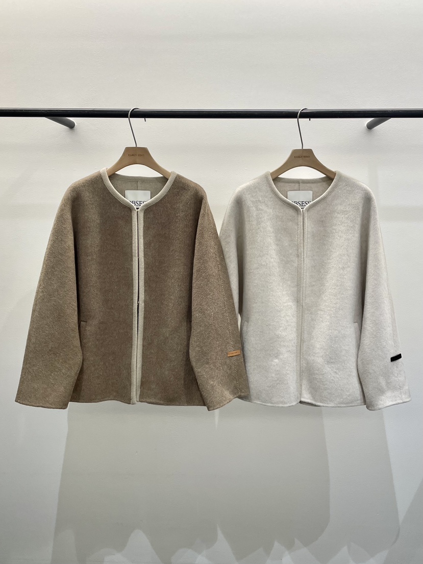 OBSESS東大門㊣直郵女裝新品真品時尚熱賣推薦人氣25秋冬夾克OBSESS/EARLY BIRD夾克