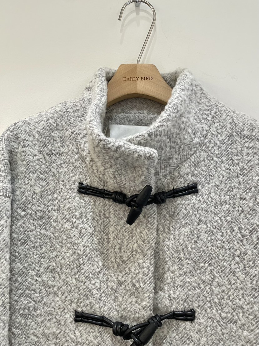 OBSESS韓國直郵㊣女裝新款人氣時尚職業推薦熱賣休閑短款大衣OBSESS/EARLY BIRD短款大衣