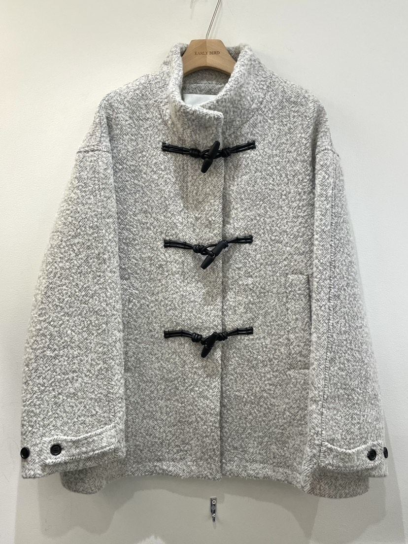 OBSESS韓國直郵㊣女裝新款人氣時尚職業推薦熱賣休閑短款大衣OBSESS/EARLY BIRD短款大衣