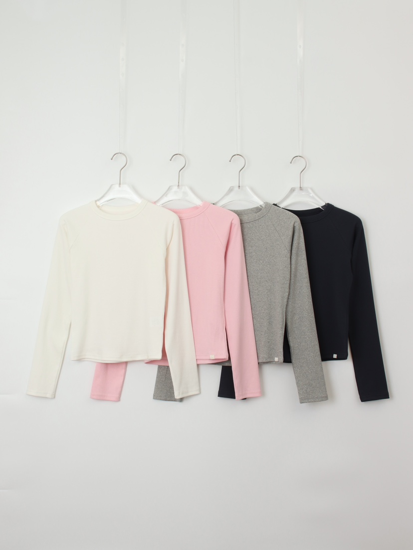 CCW韓國代購㊣女裝新款熱賣職業人氣推薦休閑真品25秋冬長袖T恤CCW--NYUNYU長袖T恤