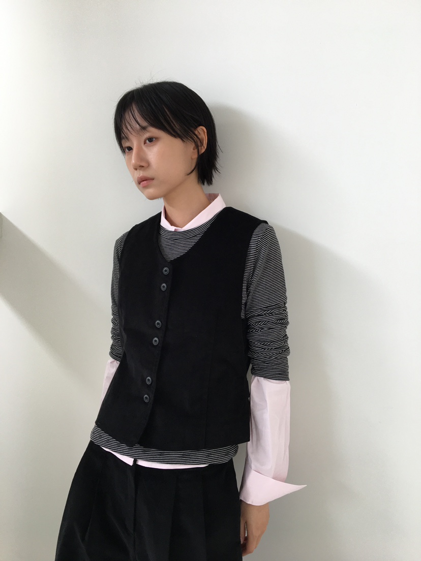 CCW東大門㊣代購女裝新品人氣25秋冬職業熱賣時尚推薦休閑馬甲CCW--NYUNYU馬甲