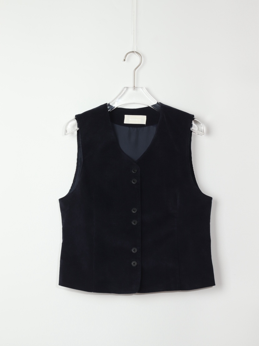 CCW東大門㊣代購女裝新品人氣25秋冬職業熱賣時尚推薦休閑馬甲CCW--NYUNYU馬甲圖色2藏藍