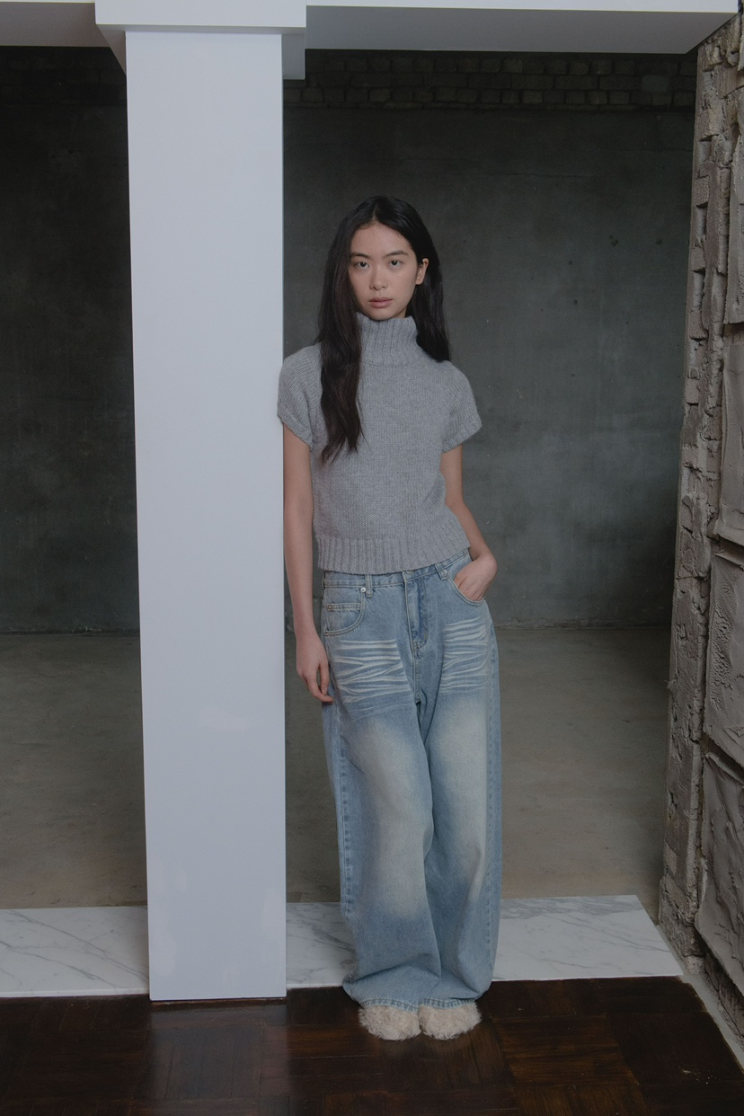 CCW韓國直郵㊣女裝新款職業休閑時尚熱賣推薦真品25秋冬針織衫CCW--NYUNYU針織衫