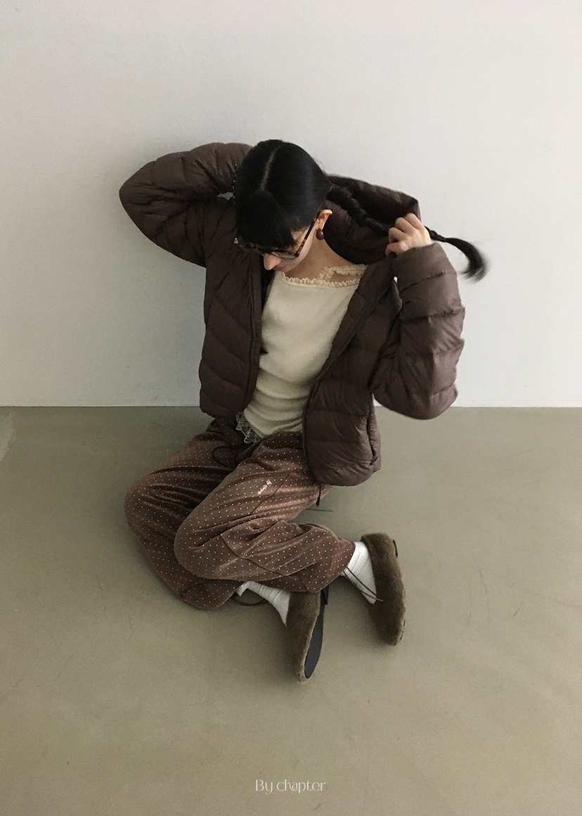 BY CHAPTER韓國直郵㊣女士新款休閑時尚25秋冬推薦人氣休閑褲BY Chapter休閑褲