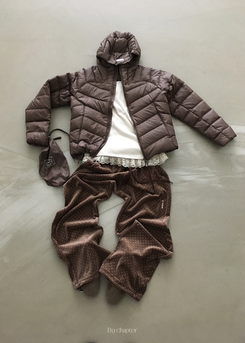 BY CHAPTER韓國直郵㊣女士新款休閑時尚25秋冬推薦人氣休閑褲BY Chapter休閑褲