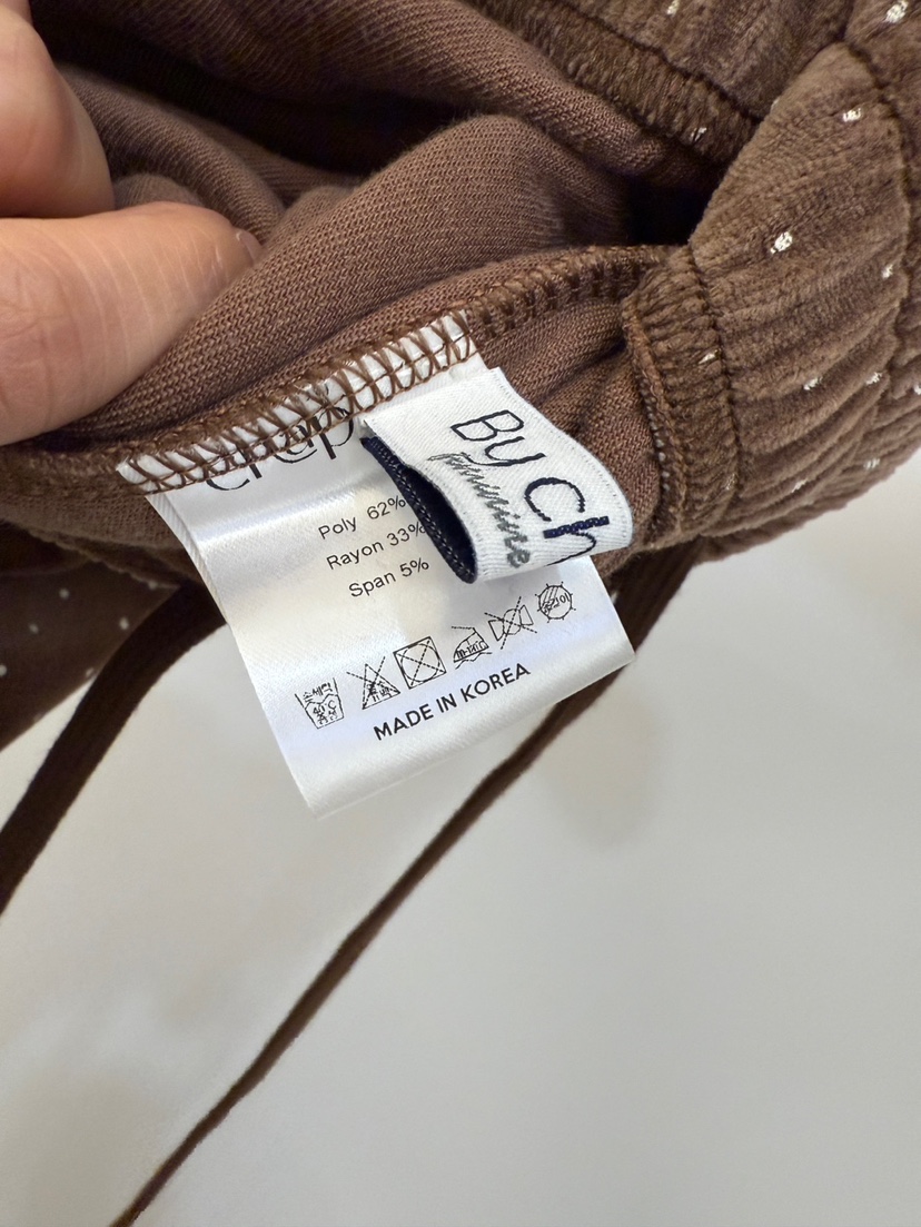 BY CHAPTER韓國直郵㊣女士新款休閑時尚25秋冬推薦人氣休閑褲BY Chapter休閑褲