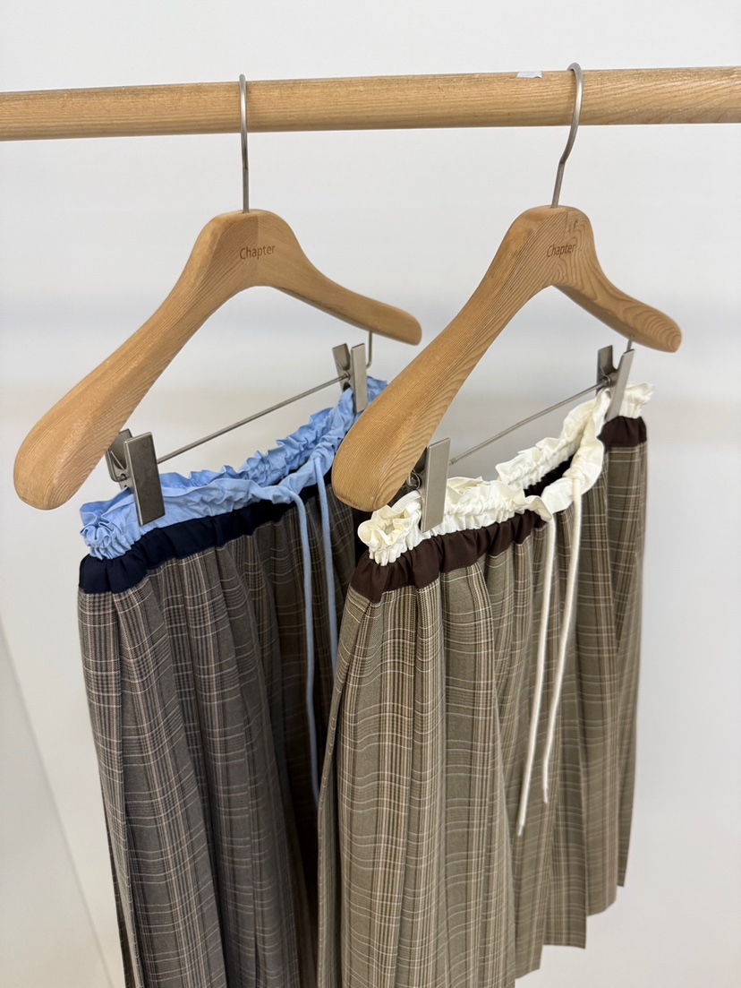 BY CHAPTER韓國代購㊣女裝新款時尚25秋冬熱賣真品人氣長裙BY Chapter長裙