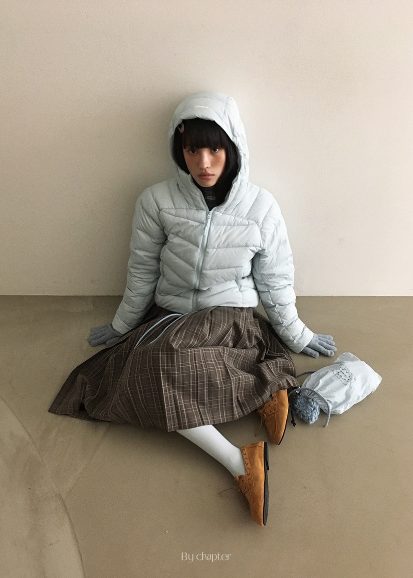 BY CHAPTER韓國代購㊣女裝新款時尚25秋冬熱賣真品人氣長裙BY Chapter長裙