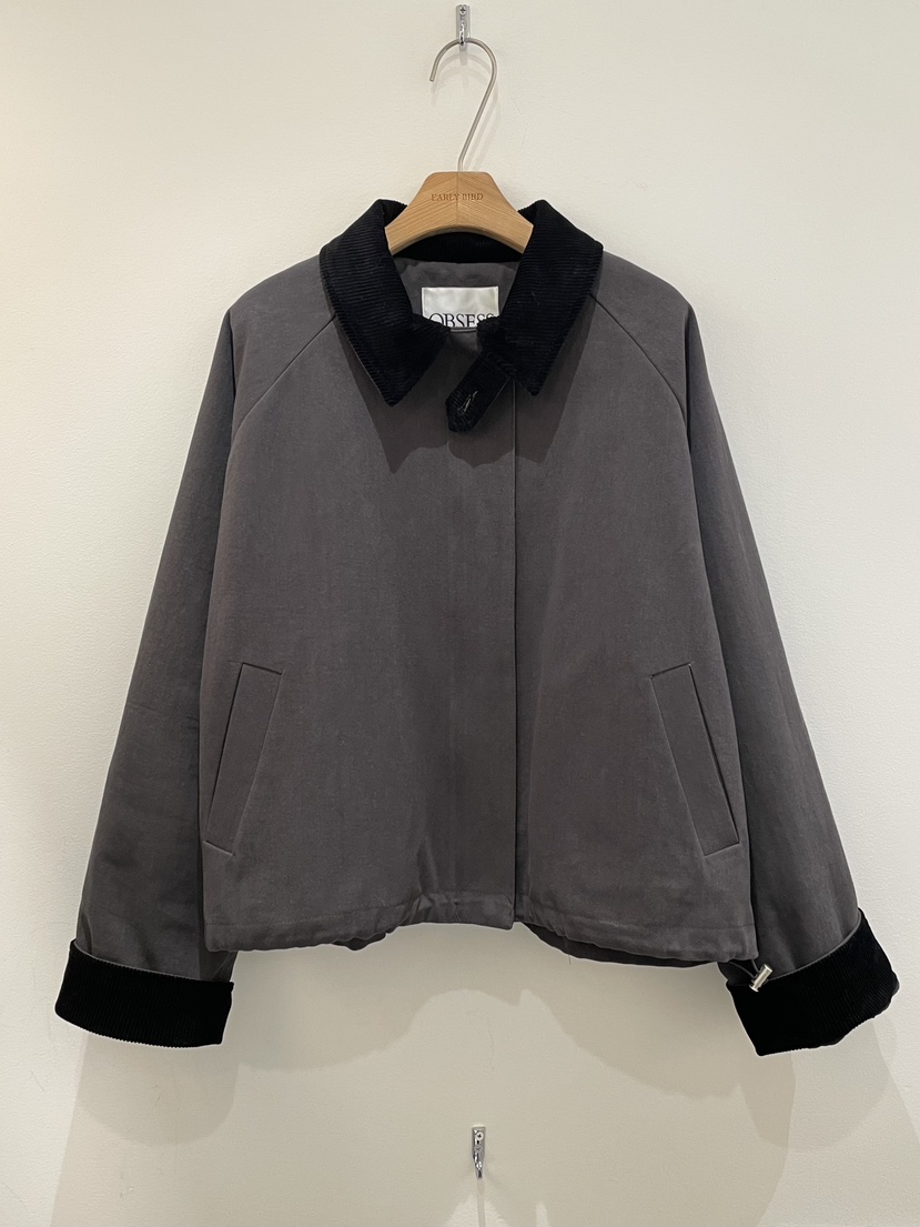 OBSESS韓國直郵㊣女士新品熱賣25秋冬真品人氣休閑推薦夾克OBSESS/EARLY BIRD夾克圖色2