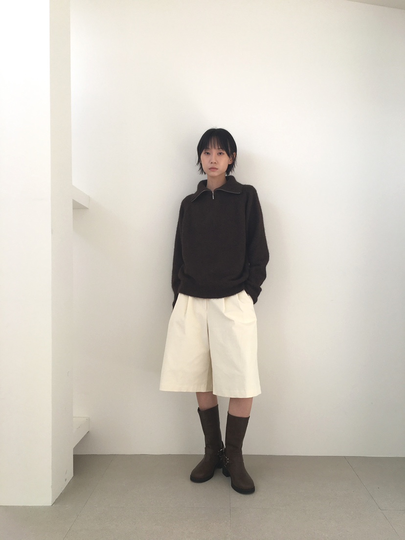 CCW韓國代購㊣女士新款熱賣真品人氣推薦時尚休閑職業針織衫CCW--NYUNYU針織衫