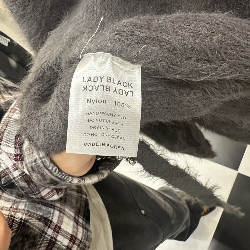 LADYBLACK東大門㊣代購女裝新款人氣熱賣休閑25秋冬針織衫安哥拉LADYBLACK針織衫