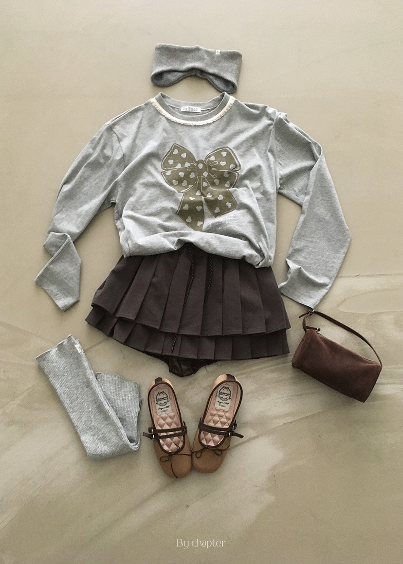 BY CHAPTER東大門㊣直郵女士新款休閑25秋冬推薦熱賣長袖T恤BY Chapter長袖T恤