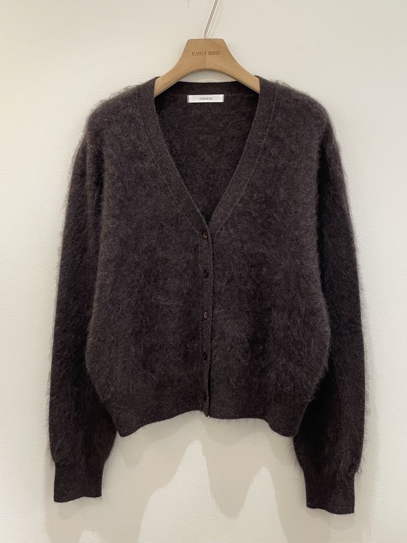 OBSESS韓國直郵㊣女裝新款25秋冬職業真品人氣時尚針織衫羊毛OBSESS/EARLY BIRD針織衫圖色4