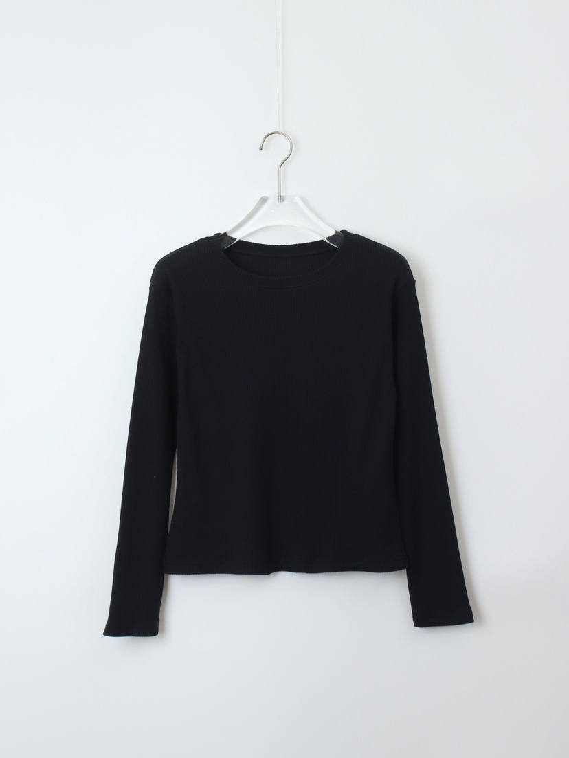 CCW東大門㊣實拍女裝新款熱賣推薦真品職業人氣25秋冬長袖T恤CCW--NYUNYU長袖T恤圖色5藏藍