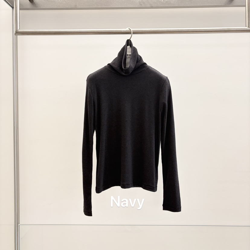 HEHR東大門㊣直郵女裝新款25秋冬推薦人氣熱賣休閑長袖T恤高領hehr-AUTOMNE長袖T恤圖色9